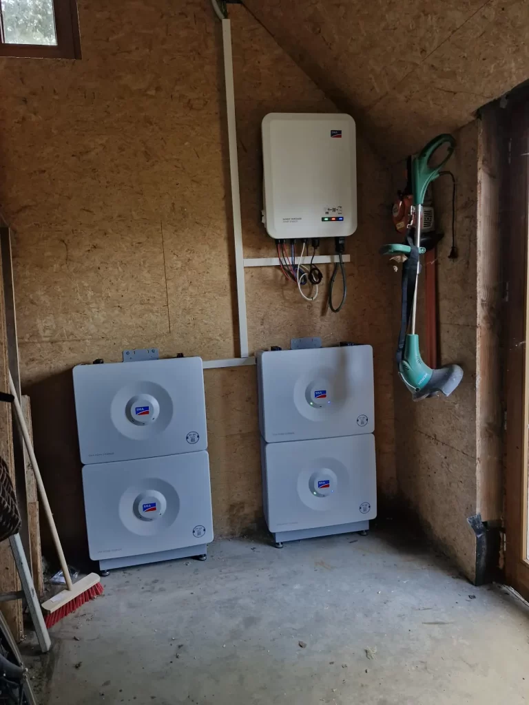 Zonnepanelen met batterij